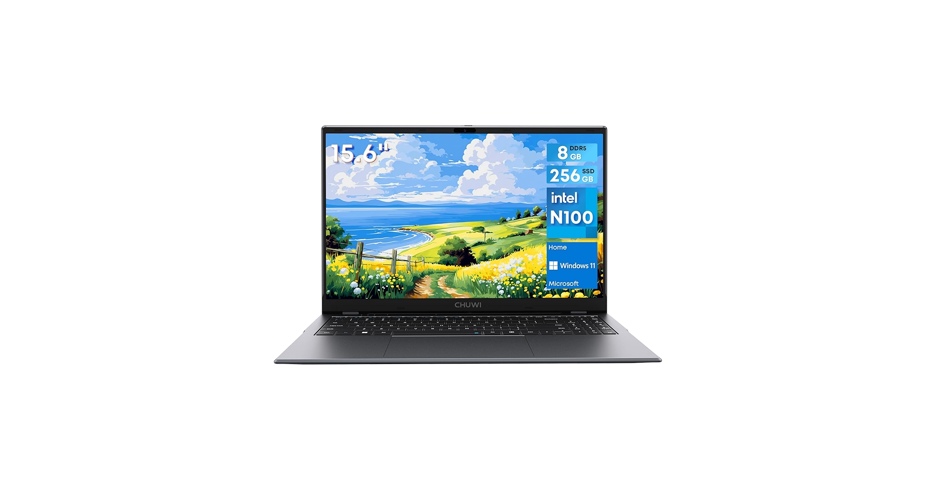 Amazon.com: 15.6 inch Laptop Computer, 8GB LPDDR5 256GB SSD